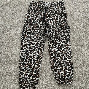 Loft Lou and Grey Cheetah Sweatpants